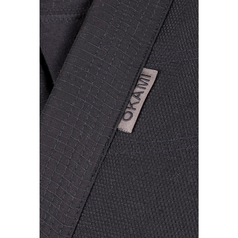 okami spirit v2 BJJ Gi-black